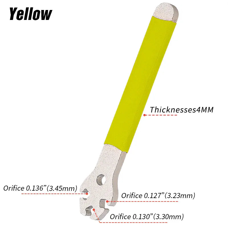 Lebycle Bicycle Stainless Steel  Spoke Wrench Wheel S Tension Correction Repair Tools-WAYBIKER