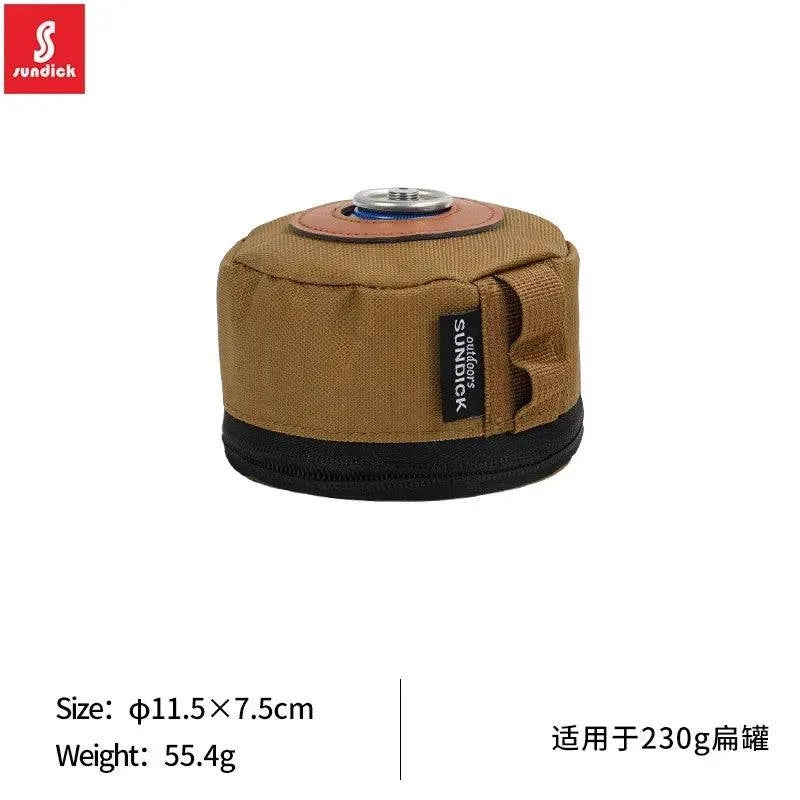 SUNDICK Camping 230 Gas Cylinder Cover Protective Cover Insulation Cover Anti Fall Picnic Long Gas 450 Gas Cylinder Storage Bag-WAYBIKER