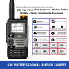 Airband Receiver Radio 5 Watt Walkie Talkie Professional Long Range Portable Rechargeable Uhf Vhf NOAA Walkie Talkie KSUT UV60D
