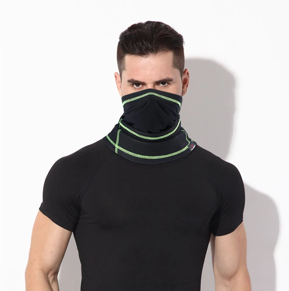 HEROBIKER Cycling Face Mask Winter Thermal Fleece Balaclava Hat Hood Bike Wind Stopper Half Face Mask Neck Warmer 3 Colors-WAYBIKER