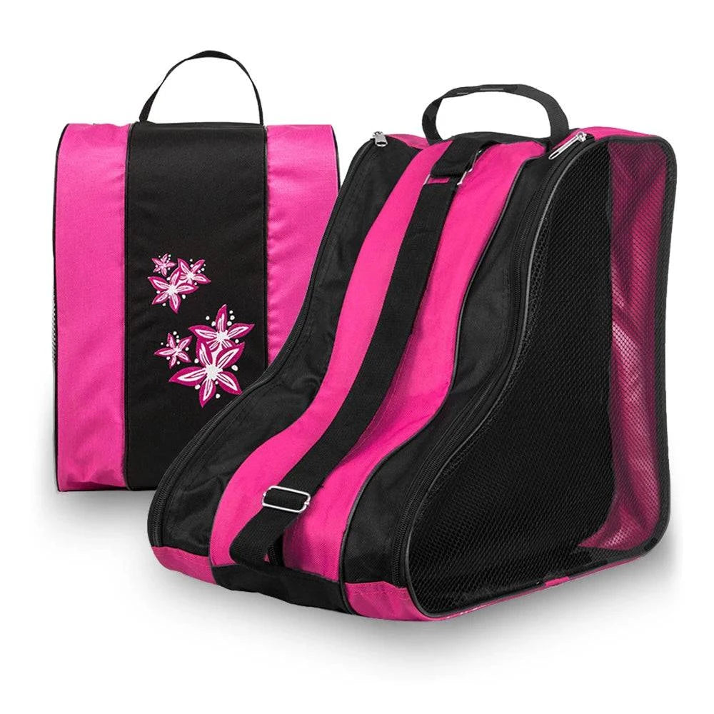 Kids 3 Layers Breathable Skate Carry Bag Case Roller Inline Skates For Outdoor Ice Skates Storage Bag Kids Skating Accessories-WAYBIKER