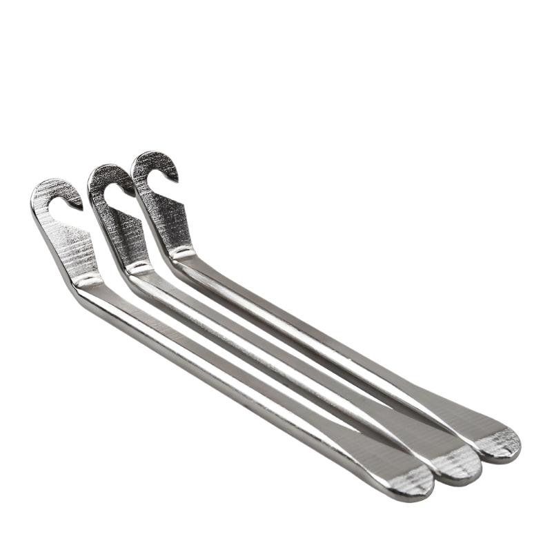 3Pcs Bicycle Tyre Lever Tube Remover Tool Steel Curved Bike Tire Opener Crow Bar MTB Road Cycling wheel Repair Tools Accessories-WAYBIKER