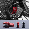 2Pcs Risk Mountain Road Bicycle Bike Frame Rear Derailleur Link Hanger Extender Extension For Cassette Gear Tail Hook Extender-WAYBIKER