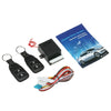 12V Universal Car Auto Remote Central Kit Door Lock Locking Vehicle Keyless Entry System with 2 Remote Control-WAYBIKER