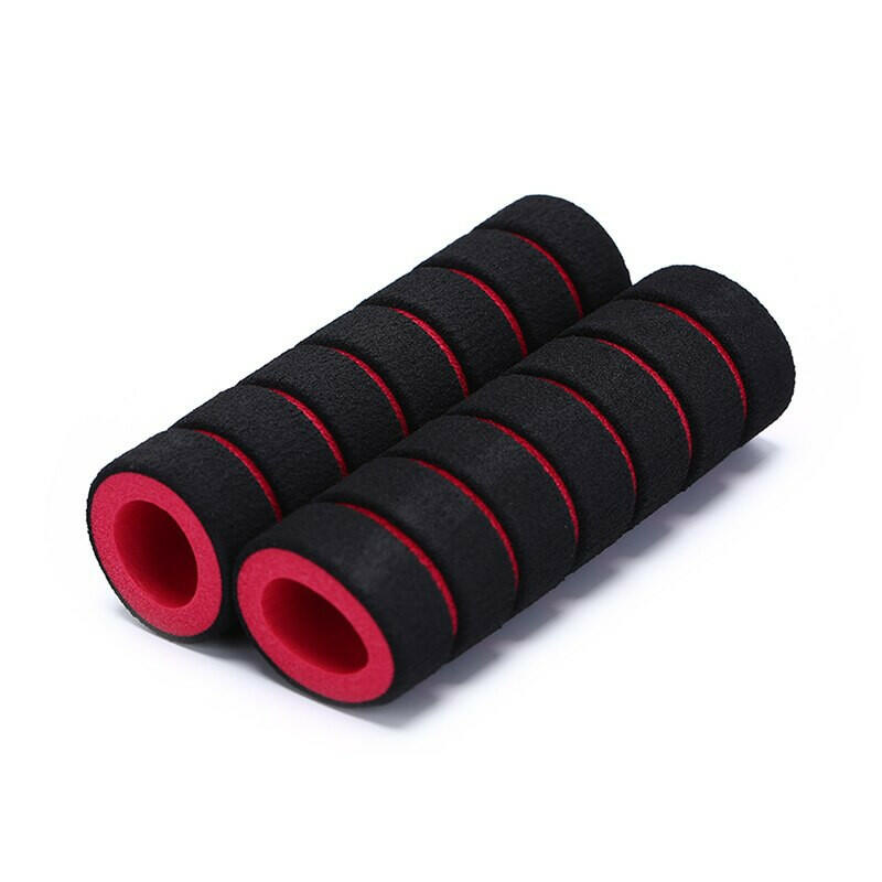 1 Pair Bicycle Grips MTB Sponge Handlebar Cover Ultraight Anti-Skid Shock-Absorbing Handlebar Sleeve Bike Accessories