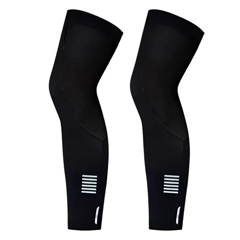 YKYWBIKE Cycling Leg Warmers Unisex Calf Compression Sleeves Outdoor Sports Running Basketball Football Leg Sleeves UV Protecti-WAYBIKER