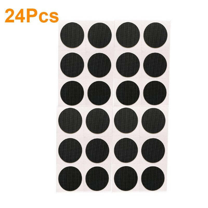 12/24/48Pcs Bike Tire Repair Patch Glue-Free Adhesive Quick Repairing Tyre Protection Patch for Bike Inner Tyre Repair Pads