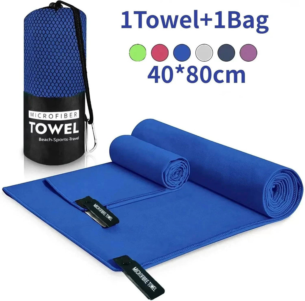 Quick-Drying Sports Towel 40x80CM Blue Grey Green Orange Swimming Gym Fitness Camping Running Beach Washcloth Towels-WAYBIKER