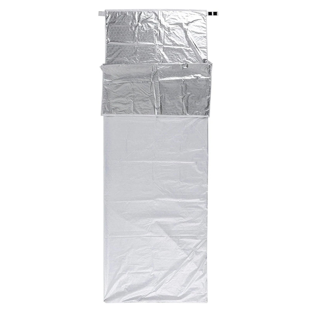 TOMSHOO Portable Warming Single Sleeping Bag Reflective Lock Temperature Outdoor Camping Travel Hiking Sleeping Bag-WAYBIKER