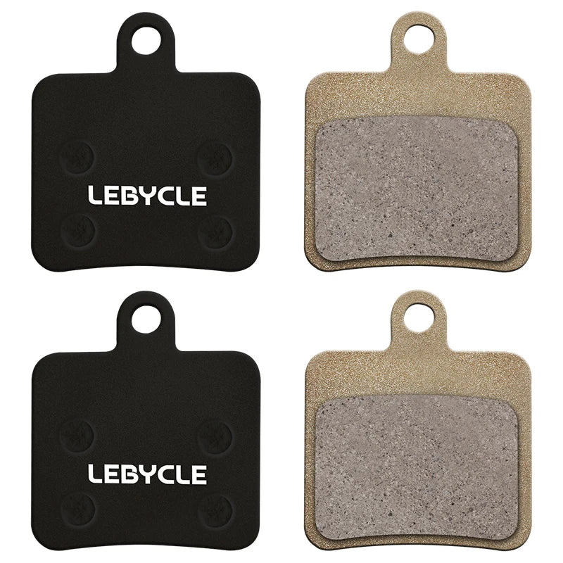 Lebycle 2Pairs High-Quality MTB Bike Resin Semi Metal Brake Pads Universal Hydraulic brake-WAYBIKER