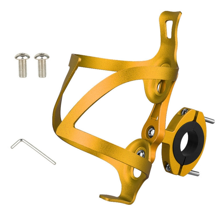 JUNSUNMAY Bike Cup Holder Cages Bicycle Water Bottle Aluminum Alloy Bracket, With Rotation Base, Without Rotation Base - WAYBIKER