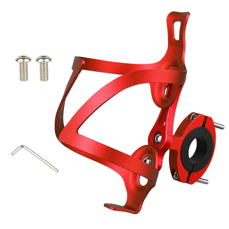 JUNSUNMAY Bike Cup Holder Cages Bicycle Water Bottle Aluminum Alloy Bracket, With Rotation Base, Without Rotation Base - WAYBIKER