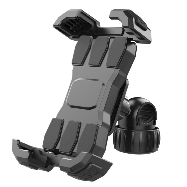 QX-25A Motorcycle Bicycle Handlebar Phone Mount 360 Rotation Shockproof Navigation Holder, QX-25A