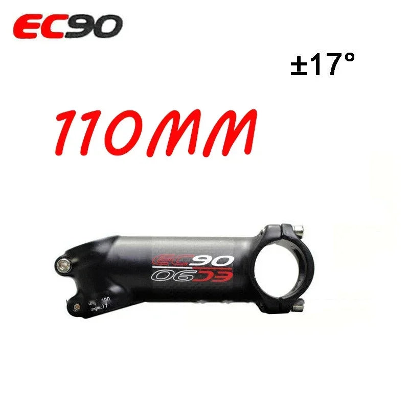 EC90 31.8mm Stem 6/17 Degree MTB Power 60/70/80/90/100/110/120mm Bicycle Handlebar Stem Ultralight Bike Table Cycling Part