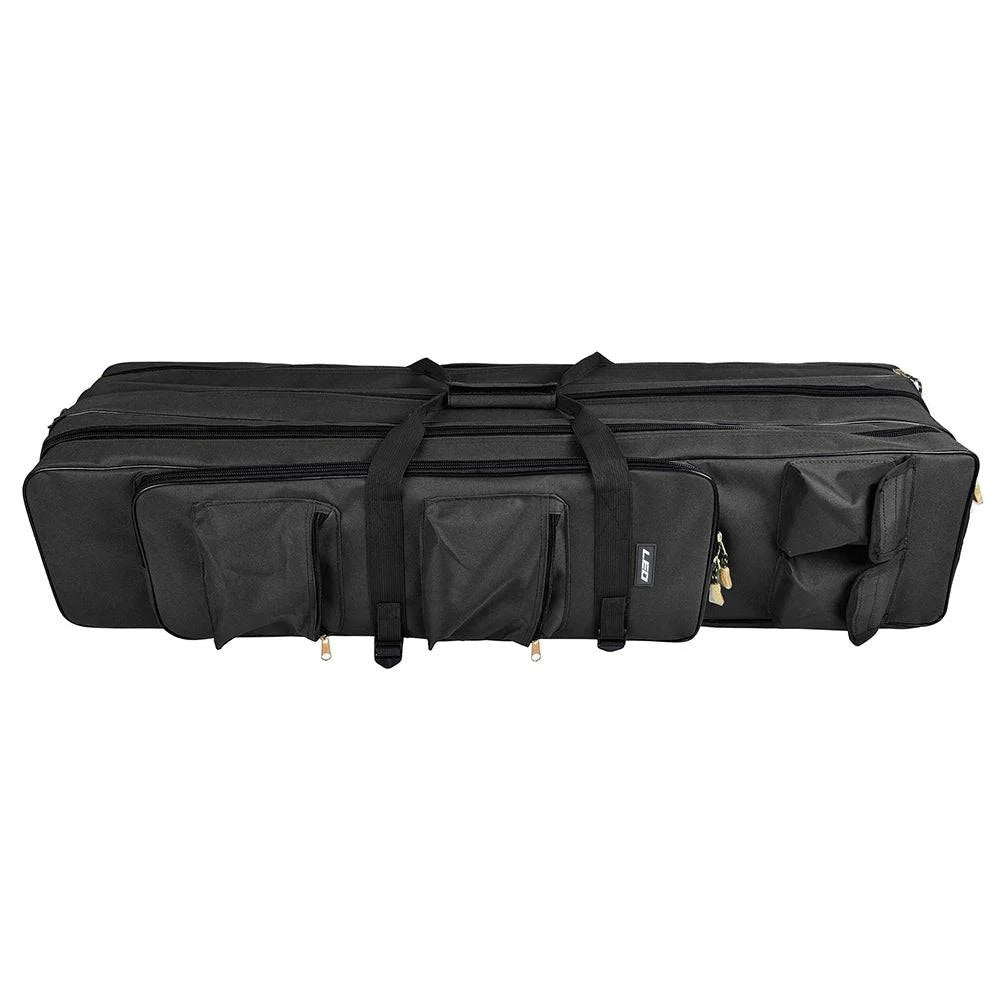 Outdoor 3 Layer Fishing Bag Backpack 80cm/100cm Fishing Rod Reel Carrier Bag Fishing Pole Tackle Bag Carry Case Travel Bag-WAYBIKER