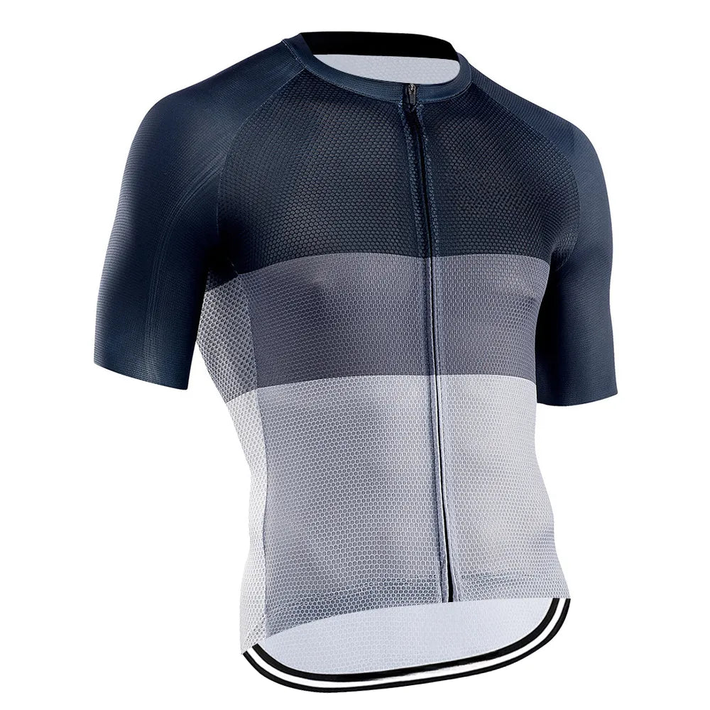 Cycling Jersey Men Mountain Bike Jersey MTB Bicycle Shirts Short Sleeve Road Tops  Quick Dry-WAYBIKER