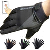 1 Pair Cycling Gloves Motorcycle Bike Gloves Touch Screen Full Finger Gloves Outdoor Fishing Gloves Men's Training Sports Gloves-WAYBIKER