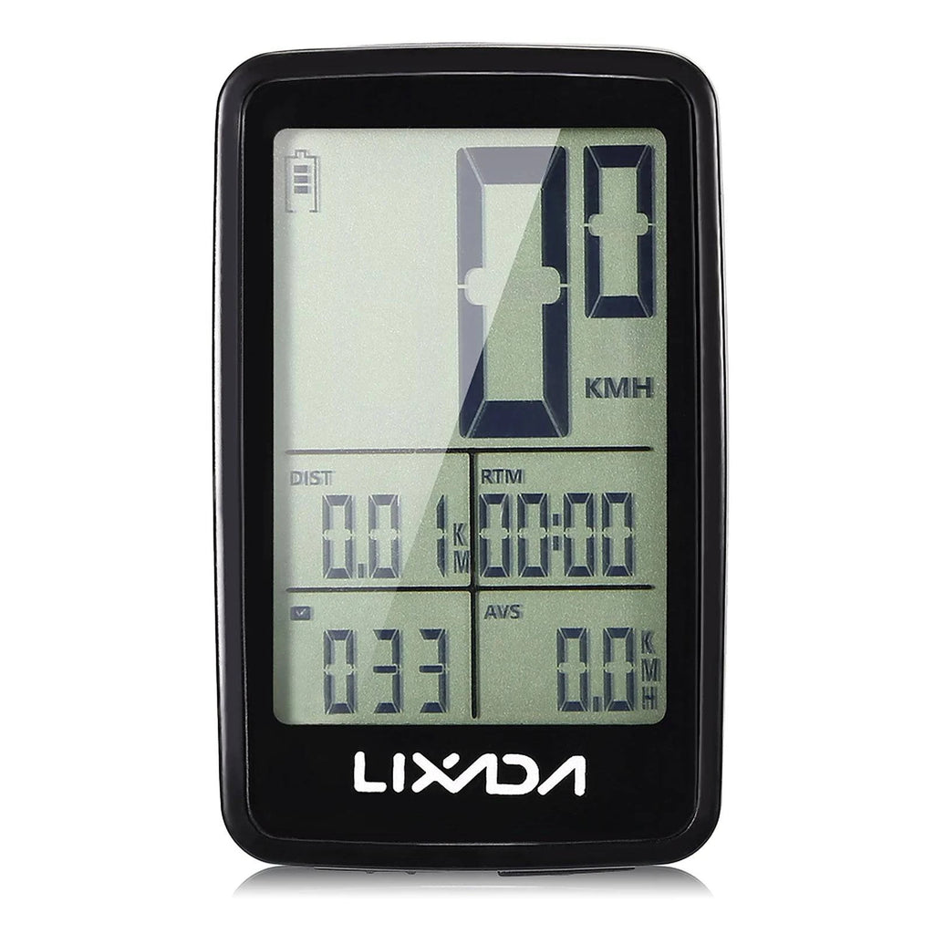 Lixada USB Rechargeable Wireless Bike Cycling Computer Bicycle Speedometer Odometer-WAYBIKER