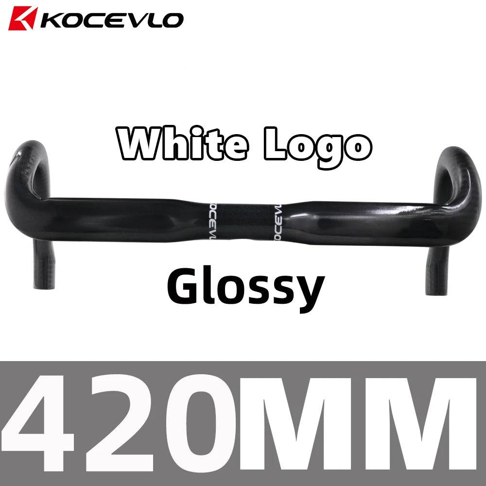 Kocevlo SL Road Carbon handlebar ultra light 150g Compatible  internal cabling system Gravel road bike handlebar 31.8mm-WAYBIKER