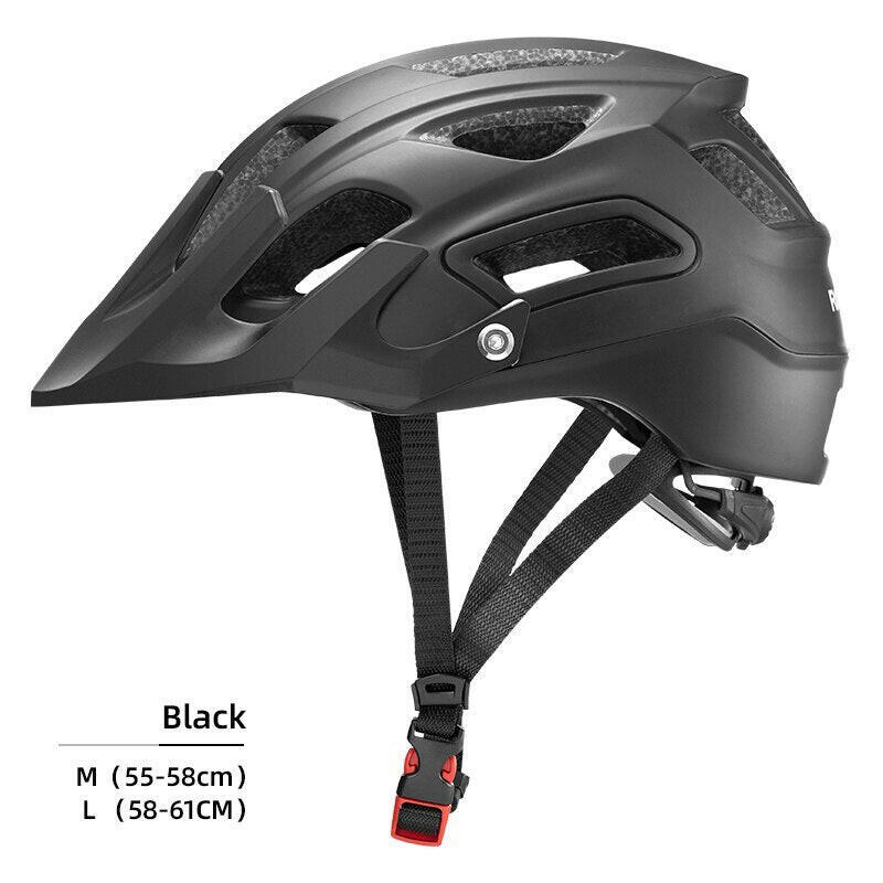 ROCKBROS Bicycle Helmet Breathable MTB Road Integrally-molded Ultralight Bike Helmet Head Protection Cycling Helmet Equipment-WAYBIKER