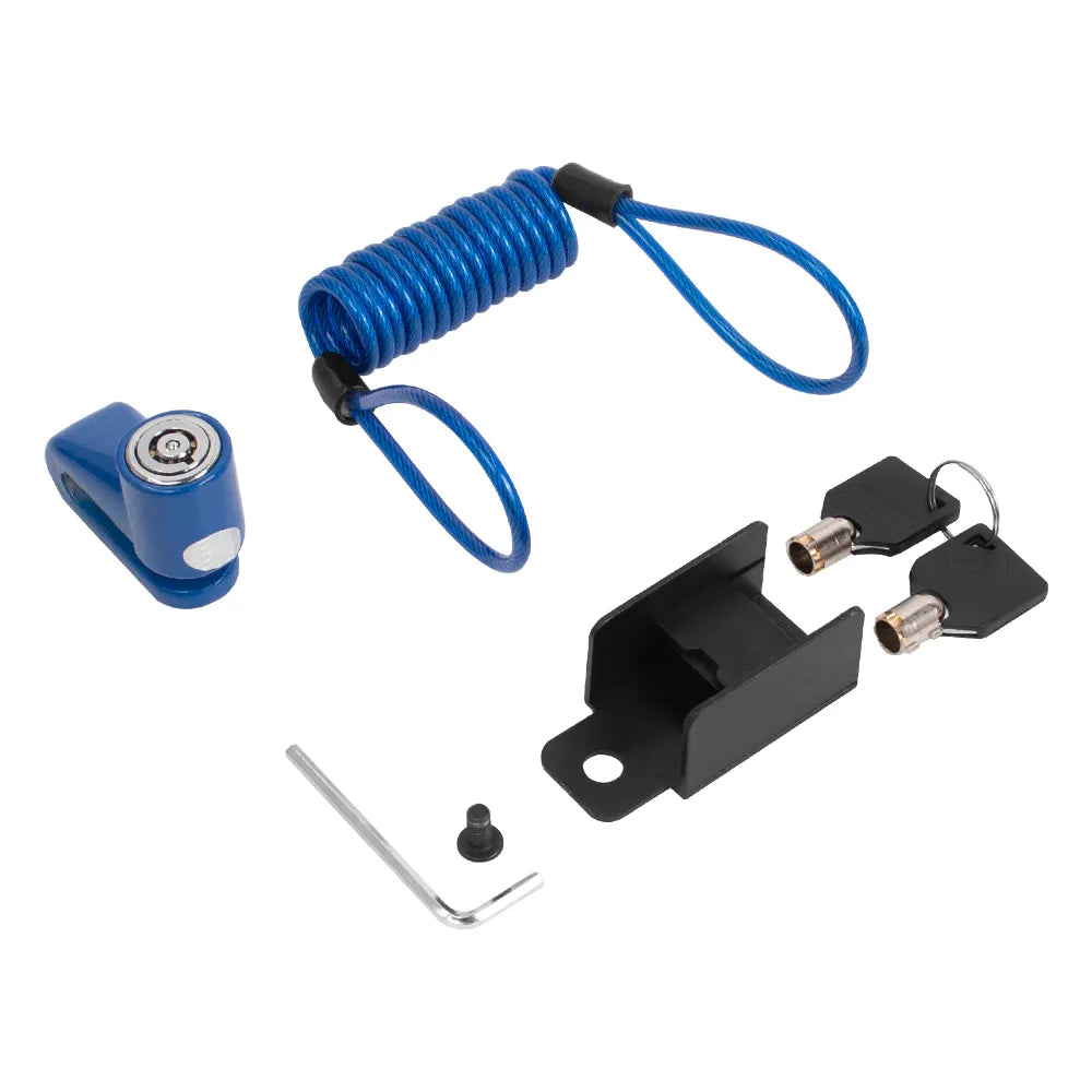 1 Set Anti-theft Bicycle Electric Scooter Disc Brake Wheels Lock For ninebot Xiaomi Mijia M365 Cycling Scooters Motorcycles-WAYBIKER