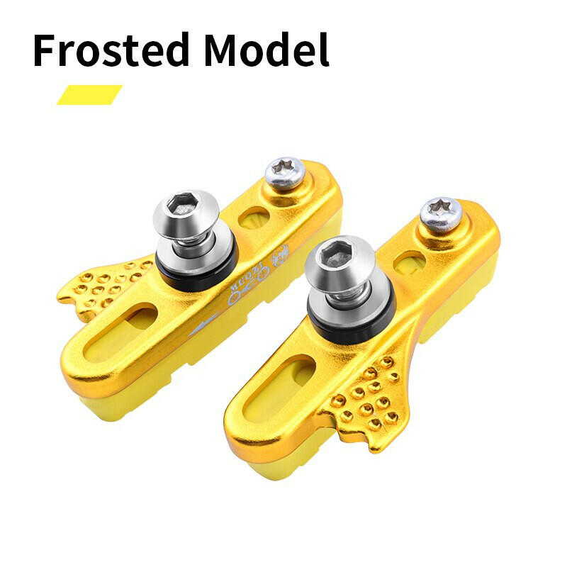 MUQZI Bike Brake Pads For Alloy Rims Ultra light Rubber Brake Shoes MTB Road Bicycle Brake Block Cycling Accessories-WAYBIKER