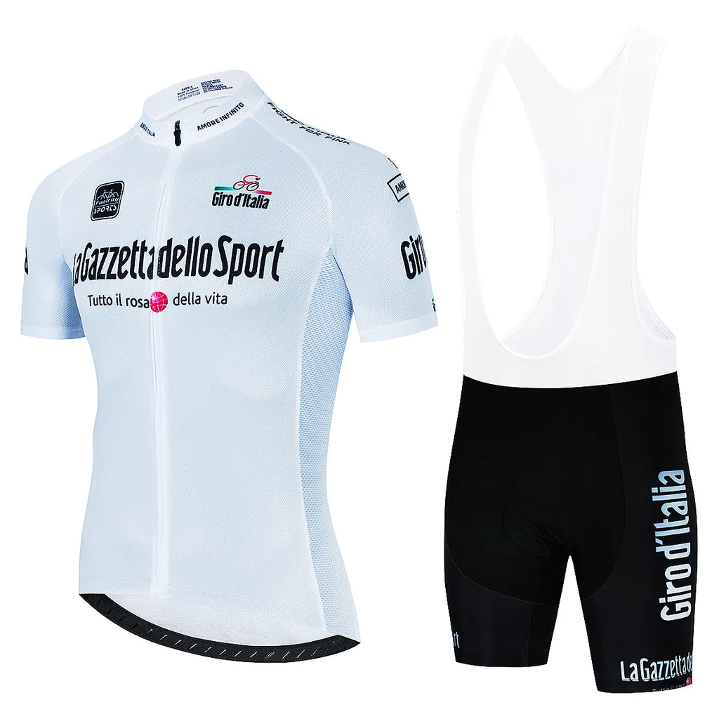New Tour De Giro D'ITALIA Cycling Jersey Set Summer Cycling Clothing MTB Bike Clothes Uniform Maillot Ropa Ciclismo Cycling Suit-WAYBIKER
