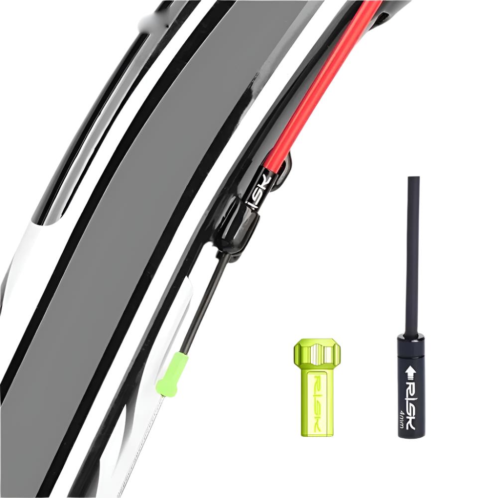 Bike 4mm 5mm Brake Derailleur Shift Cable Oiling Nosed End Cap Oil Slick Lube Liner Catheter Dustproof Plug Dust Cover-WAYBIKER