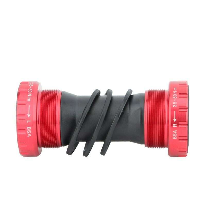 MEROCA Bicycle Bottom Bracket 68/73MM Threaded Bottom Bracket Mountain Bike Bearing MTB Sealed Bearing Crankset BB Accessories-WAYBIKER