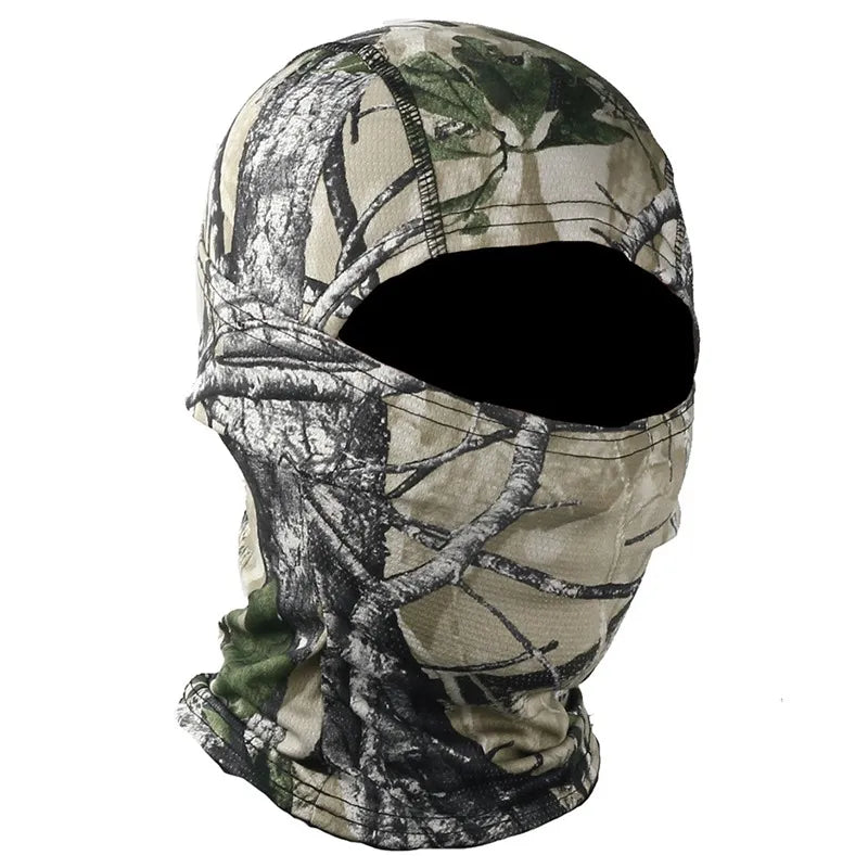 Military Camouflage Balaclava Outdoor Motorcycle Cycling Fishing Hunting Hood Protection Army Tactical Balaclava Head Face Cover-WAYBIKER