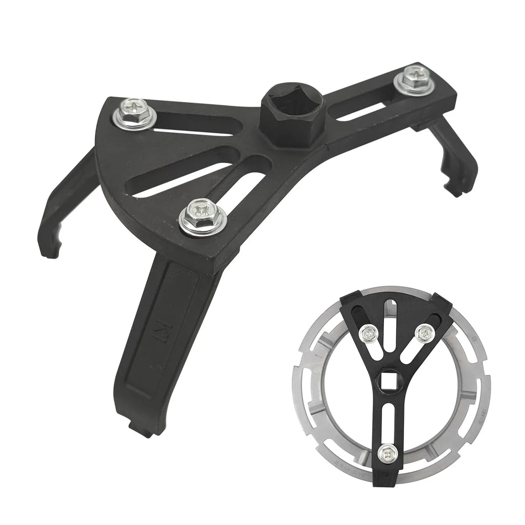Universal Fuel Pump Removal Tool Fuel Pump Lock Ring Tool Fuel Tank Repair Kit 5.31'' to 7.17'' Adjustable Lock Ring Spanner-WAYBIKER