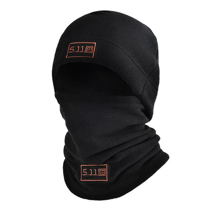 Cycling Winter Warm Men's Coral Fleece Mask Scarf Neck Wool Face Unisex Tactical Military Sports Women Scarf Mask-WAYBIKER