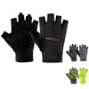1Pair Cycling Gloves Road Bike Light Weight Padded Half Finger Gloves Biking Bicycle Breathable Anti-Slip Shock-Absorbing Gloves-WAYBIKER