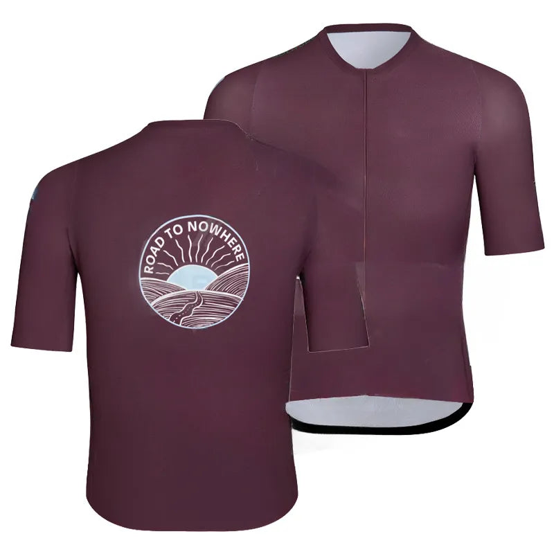 2023  NEW Summer Men's Short-sleeved Quick-drying Breathable Cycling Clothing-WAYBIKER
