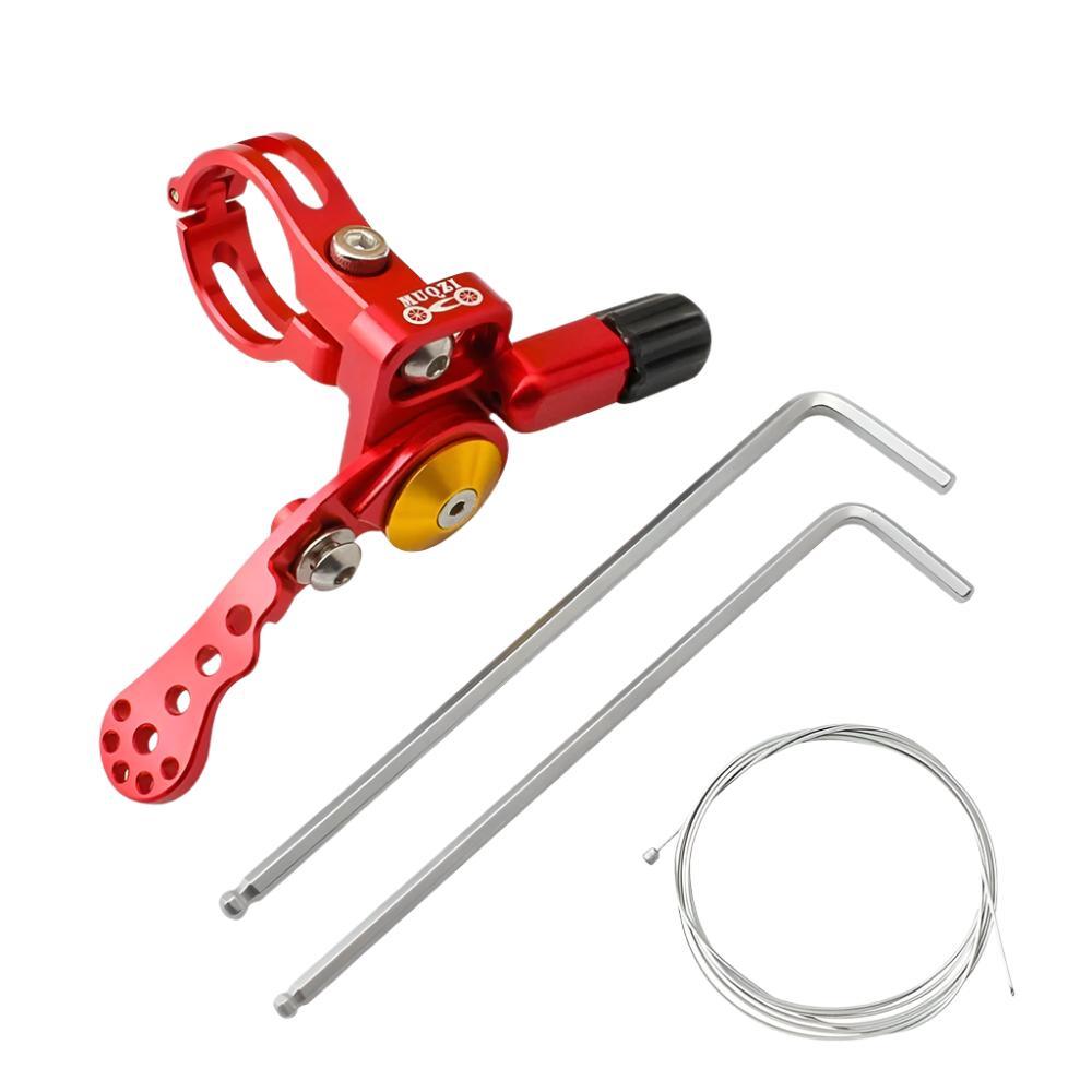 Aluminium Alloy MTB Dropper Seat Post Lever 22.2mm/24mm Bicycle Seatpost Remote Controller Bike Seats Shifter-WAYBIKER