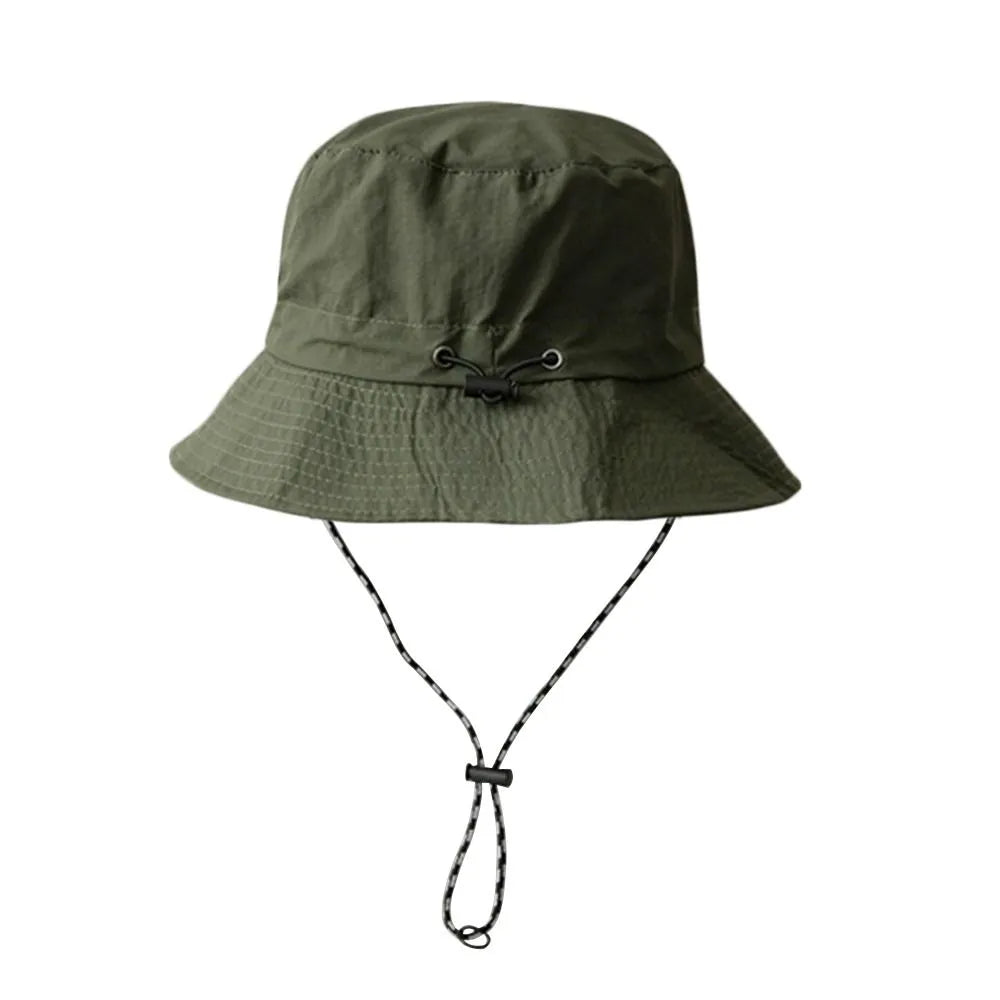 Sun Protection Waterproof Bucket Hat Summer Camping Hiking Cap Anti-UV Sun Hat Mountaineering Caps Panama Hat-WAYBIKER