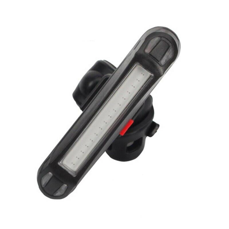 Ultra Bright Bike Tail Light USB Rechargeable Bicycle LED Rear Lamp for Road MTB Helmets Easy to Install for Safety-WAYBIKER