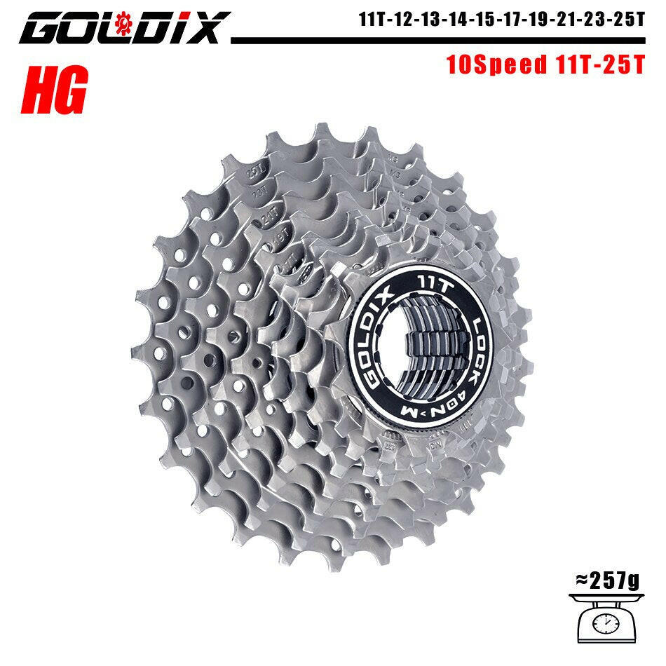 GOLDIX MTB/Road bike Cassette 11-25/28/32/34/36T bicycle freewheel 8/9/10/11/12 speed sprocket flywheel for Shimano SRAM-WAYBIKER