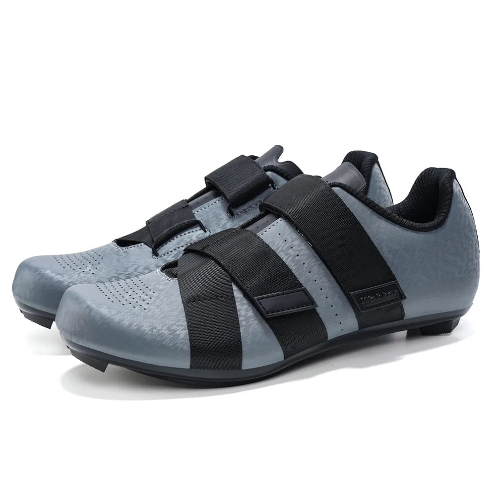 Santic Unisex Cycling Shoes Bike Shoes Indoor Cycling Shoe Suitable for Look Delta & Peleton-WAYBIKER