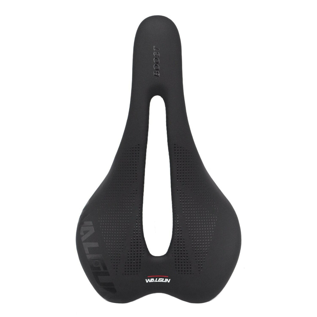 WALGUN BOOST selle bike saddle 250mm 148mm super flow for men women road mtb mountain bike seat bicycle saddle parts black white-WAYBIKER