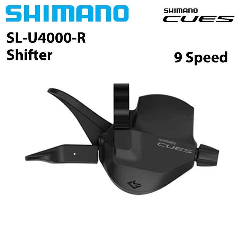 SHIMANO CUES U4000 9Speed SL-U4000-9R RAPIDFIRE PLUS Shifter Clamp Band RD-U4000 U3020 U4020 SHADOW RD Rear Derailleur 9S 9V