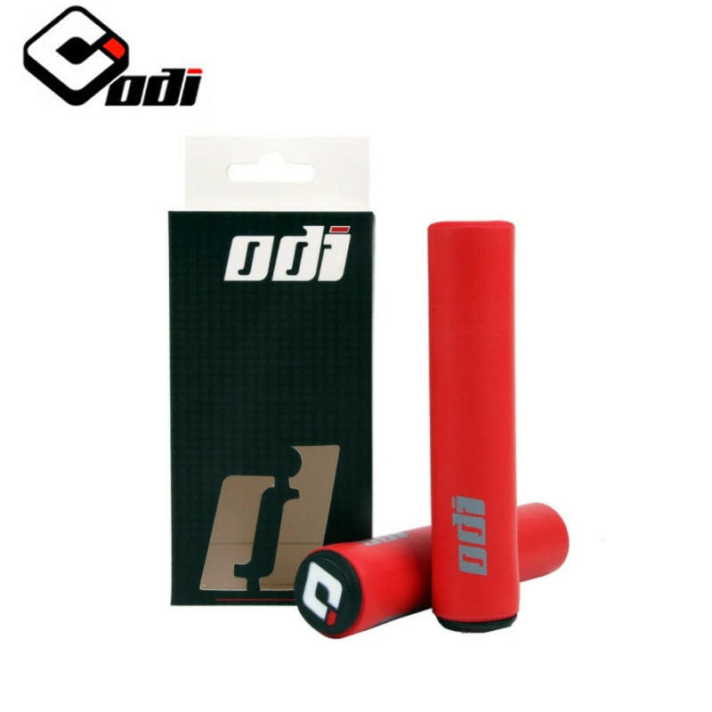 ODI MTB Handlebar Grips 1 Pair Silicone Road Mountain Bicycle-grips Shock-absorbing Soft Bike Handle Bar Grip Cycling Accessorie-WAYBIKER