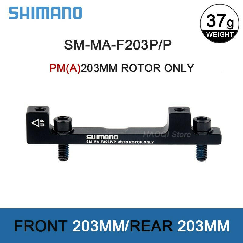 SHIMANO MTB Brake Disc Adapter PM A 180mm 203mm Brake Rotor Post Mount Converter Ultralight Mountain Bike Parts-WAYBIKER