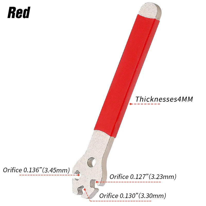 Lebycle Bicycle Stainless Steel  Spoke Wrench Wheel S Tension Correction Repair Tools-WAYBIKER