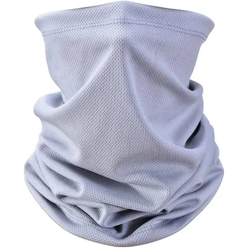 Solid Color Bandana High Elastic Seamless Buffs Gaiter Headband Cycling Mountaineering Face Shield Men Scarf-WAYBIKER