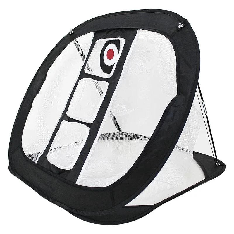 Golf Practice Net Golf Chipping Net Swing Trainer Pop UP Indoor Outdoor Chipping Pitching Cages Mats Portable-WAYBIKER