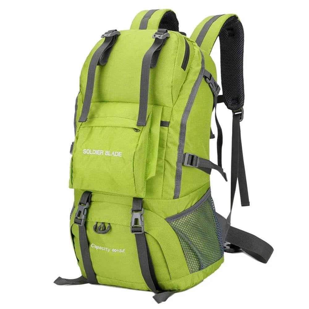 45L Camping Hiking Backpack Large Capacity Mountaineering Pack Waterproof Travel Backpack-WAYBIKER