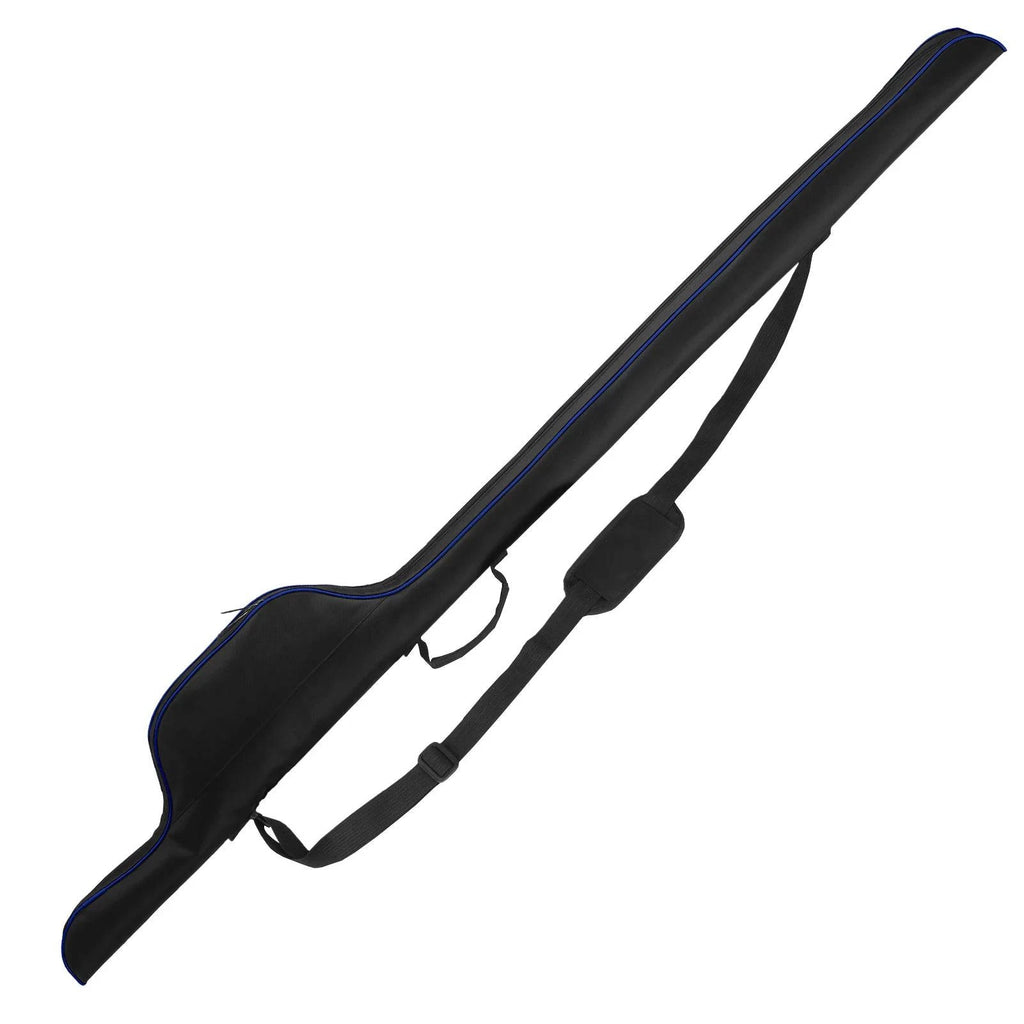 63'' Portable Fishing Pole Bag Folding Fishing Pole Holder Large Capacity Rod Tackle Organizer Storage Bag For Outdoor Fishing-WAYBIKER