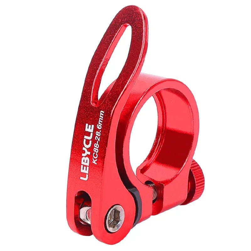 Lebycle Road Bike Aluminum Ultralight Quick Release Bicycle Seat Post Clamp BIKE SEAT PILLAR  QUICK RELEASE-WAYBIKER