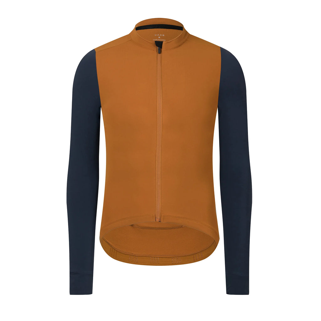 Rsantce 2024 Winter Thermal Fleece Cycling Jersey Top MTB Bike Outdoor Men's Bicycle Clothing Long Sleeve Shirt Uniform